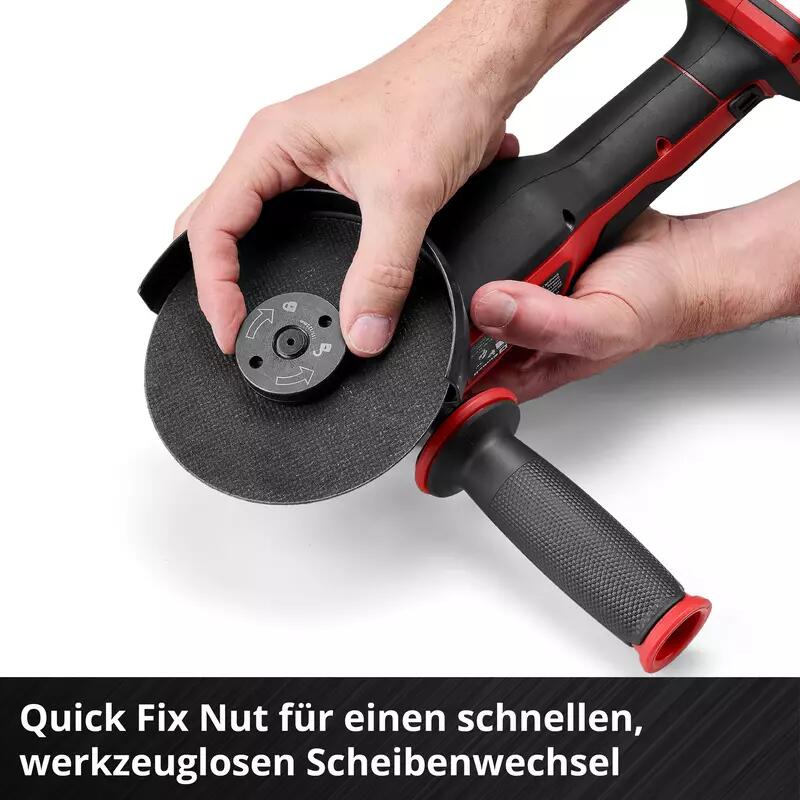 Einhell Akku-Winkelschleifer AXXIO 18/125 Q (4431151)