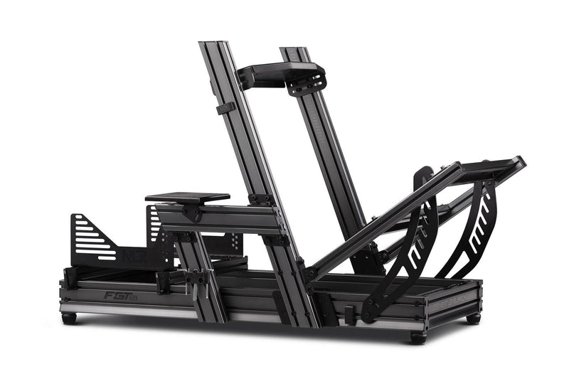 Next Level Racing® F-GT Elite Formula & GT Aluminium Profile Simulator Cockpit - Wheel Plate Edition
