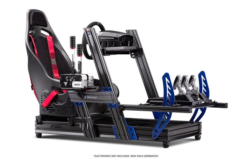 Next Level Racing® F-GT Elite Formula & GT Aluminium Profile Simulator Cockpit - iRacing® Edition