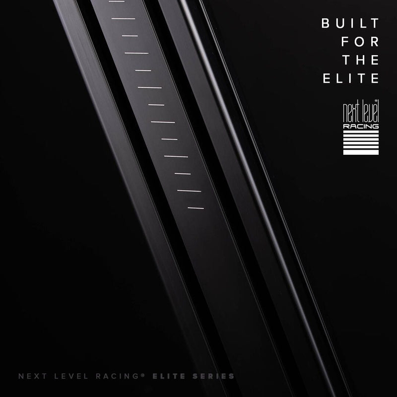 Next Level Racing® F-GT Elite Formula & GT Aluminium Profile Simulator Cockpit - Wheel Plate Edition