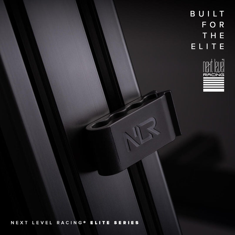 Next Level Racing® F-GT Elite Formula & GT Aluminium Profile Simulator Cockpit - Wheel Plate Edition