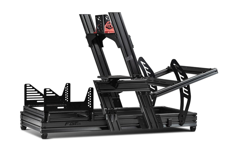 Next Level Racing® F-GT Elite Formula & GT Aluminium Profile Simulator Cockpit - Front & Side Mount Edition
