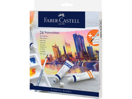 Faber-Castell Aquarellfarbe 24er Kartonetui