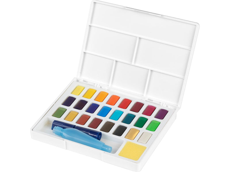 Faber-Castell Aquarellfarben in Näpfchen 24er Etui