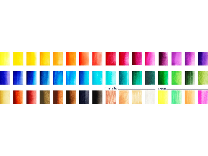 Faber-Castell Aquarellfarben in Näpfchen 48er Etui