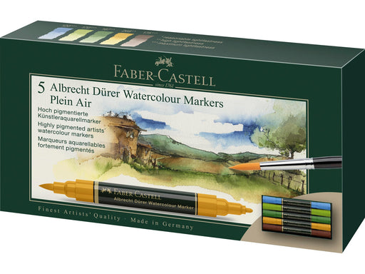 Faber-Castell Aquarellmarker A. Dürer 5er Etui PleinAi