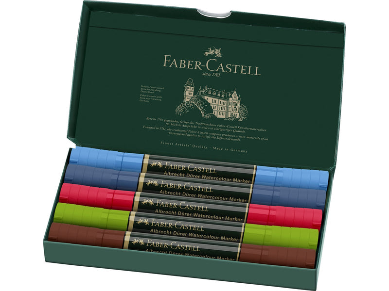 Faber-Castell Aquarellmarker A. Dürer 5er Etui USk