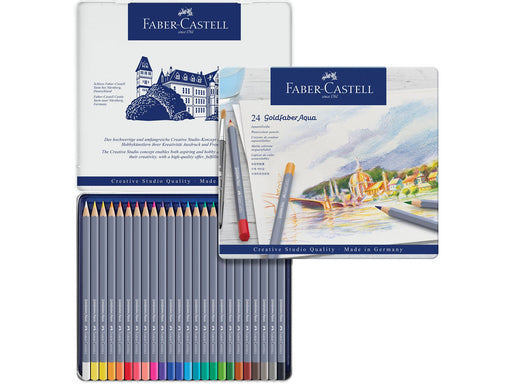 Faber-Castell Aqua.stift Goldfaber Aqua 24-Metalletui