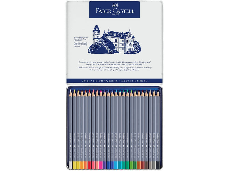 Faber-Castell Aqua.stift Goldfaber Aqua 24-Metalletui