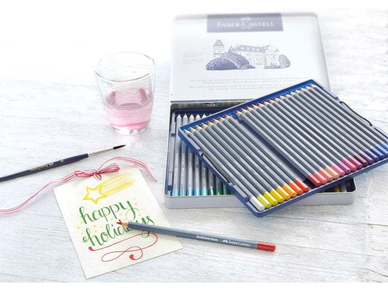 Faber-Castell Aqua.stift Goldfaber Aqua 48-Metalletui