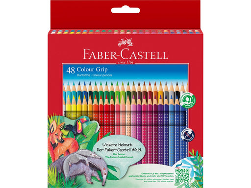 Faber-Castell Buntstift Colour Grip 48er Kartonetui