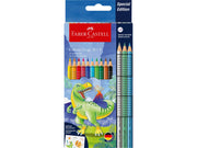 Faber-Castell Buntstift Colour Grip Dino 10+3