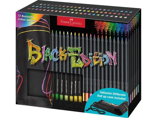 Faber-Castell Buntstifte Black Edition Stifterolle