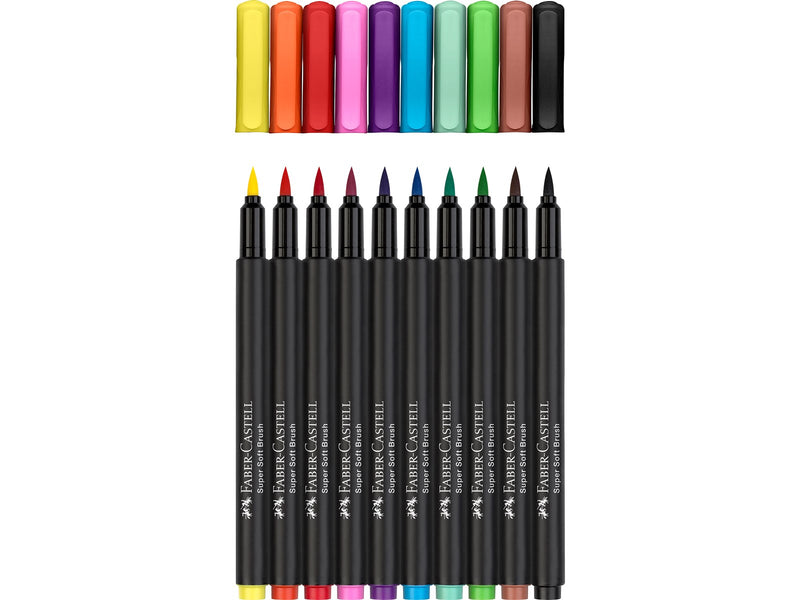 Faber-Castell Filzstift Black Edition 10er Etui