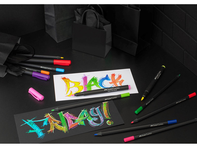 Faber-Castell Filzstift Black Edition 20er Etui