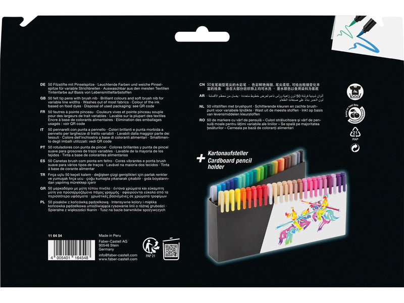 Faber-Castell Filzstift Black Edition 50er