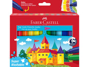Faber-Castell Filzstift Jumbo Sup. Washable 24er