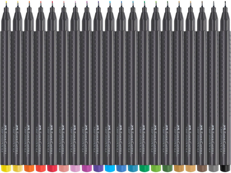 Faber-Castell Finepen Grip 0.4 20er Etui