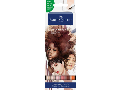 Faber-Castell Gofa Aqua Dual Marker Portrait 6x