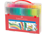 Faber-Castell Koffer Connector Filzstifte 80-teilig