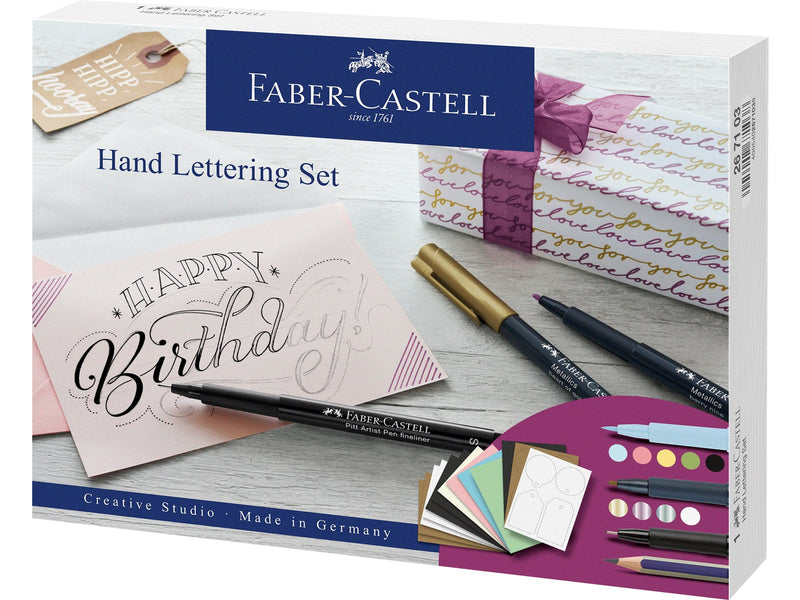 Faber-Castell Kreativset Handlettering 12-teilig