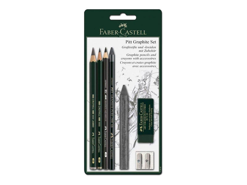 Faber-Castell Pitt Graphite set - crayon and pencil set - 5 pieces
