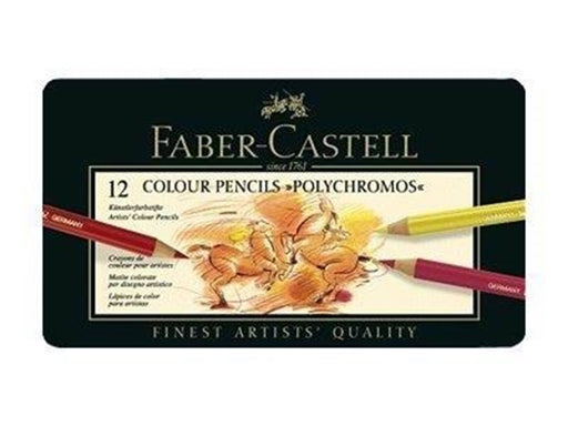Faber-Castell Polychromos - coloured pencil (pack of 12)