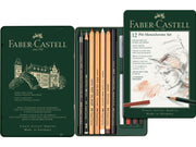 Faber-Castell Set Pitt Monochrome klein Metalletui