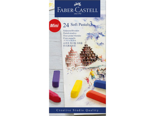Faber-Castell Softpastellkreiden Mini 24er Kartonetui