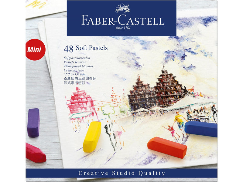 Faber-Castell Softpastellkreiden Mini 48er Kartonetui
