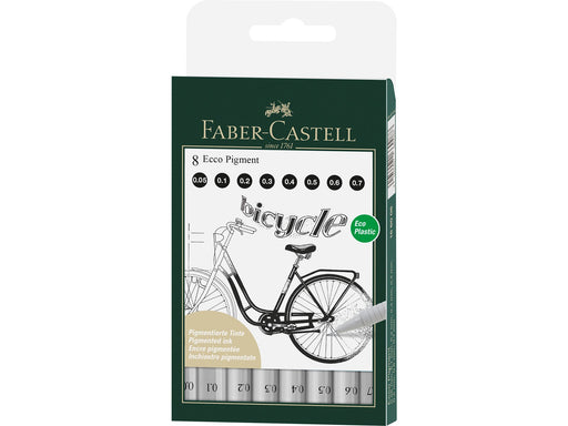 Faber-Castell TFS Ecco Pigment 0.05/1/2/3/4/5/6/7