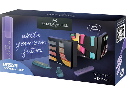 Faber-Castell Textmarker TL 46 16er Deskset
