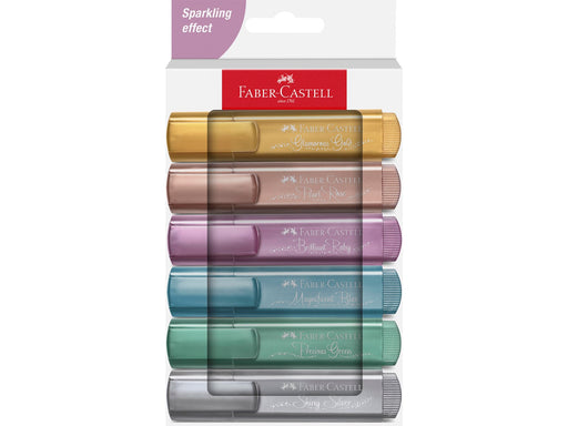Faber-Castell Textmarker TL 46 Metallic 6er Kartonetui