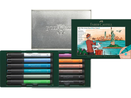 Faber-Castell Tuschest. Pitt Artist Pen Set New York