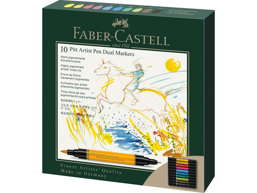 Faber-Castell Tuschestift PAP Dual Marker 10er Etui