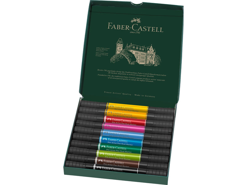 Faber-Castell Tuschestift PAP Dual Marker 10er Etui