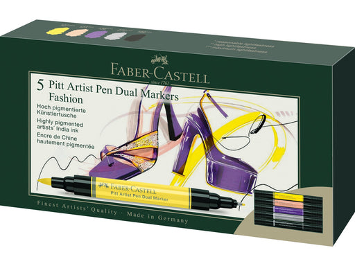 Faber-Castell Tuschestift PAP Dual Marker 5x Fashion