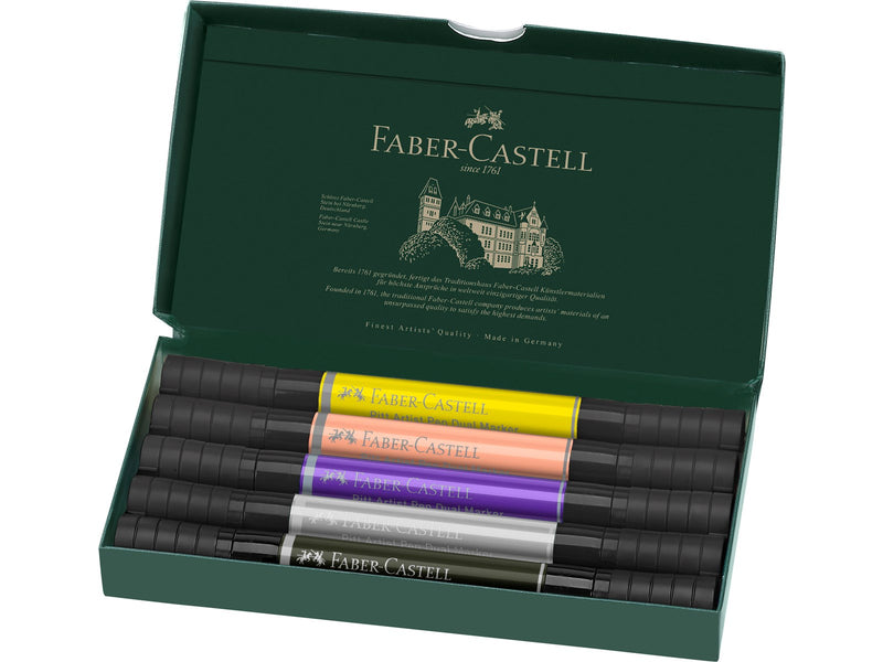 Faber-Castell Tuschestift PAP Dual Marker 5x Fashion