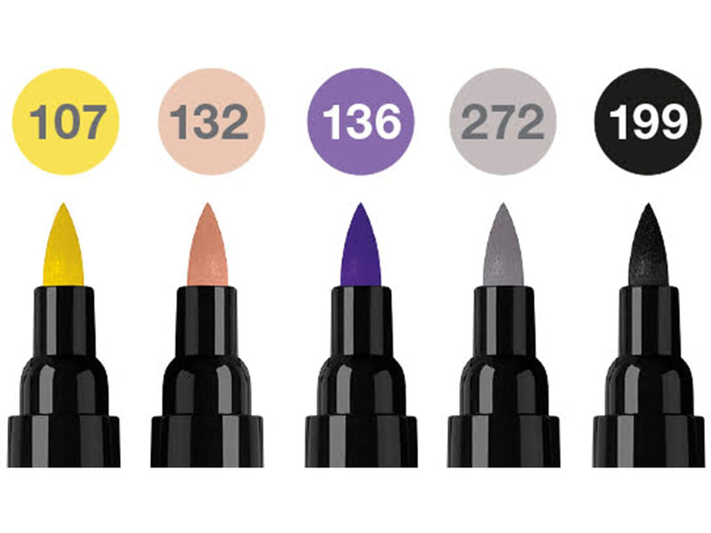 Faber-Castell Tuschestift PAP Dual Marker 5x Fashion