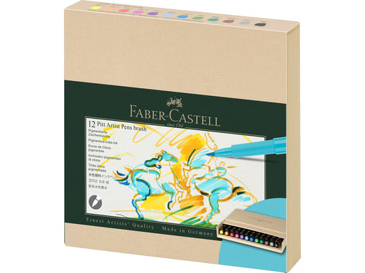 Faber-Castell Tuschestift Pitt Artist Pen B 12er A.box