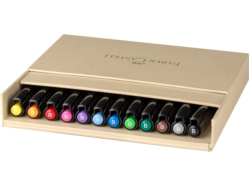 Faber-Castell Tuschestift Pitt Artist Pen B 12er A.box