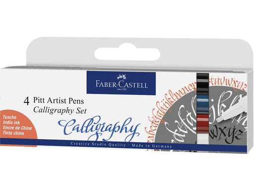 Faber-Castell Tuschestift Pitt Artist Pen C 4x stand.