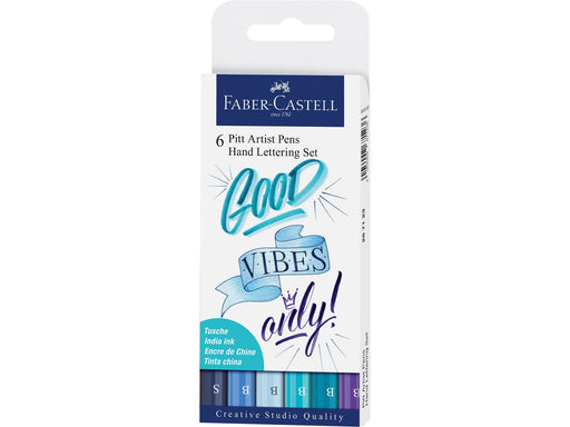 Faber-Castell Tuschestift Pitt Artist Pen Lettering 6x