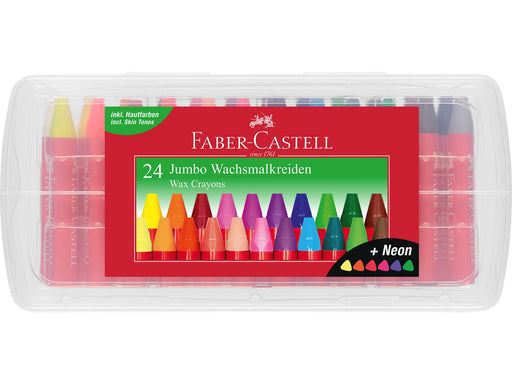 Faber-Castell Wachsmalkreiden Jumbo 24er Box