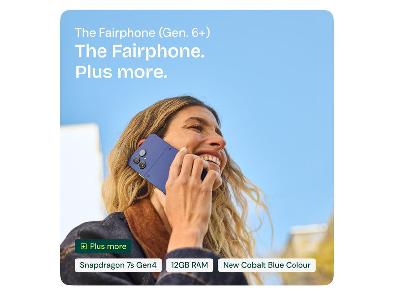Fairphone (Gen. 6+) 256GB/12GB - Forest Green