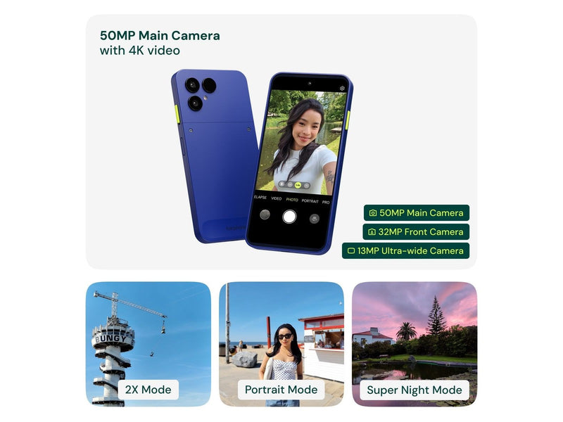 Fairphone (Gen. 6+) 256GB/12GB - Forest Green