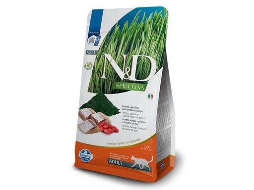 Farmina N&D Spirulina Herring - dry cat food - 1.5 kg
