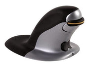 Fellowes Penguin Medium - Vertical mouse (Silber)