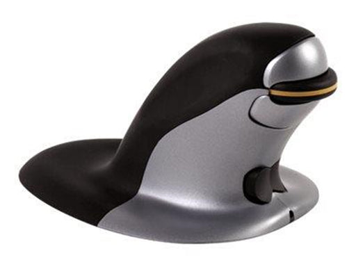 Fellowes Penguin Medium - Vertical mouse (Silber)
