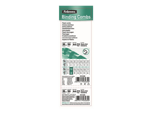 Fellowes Plastic Comb